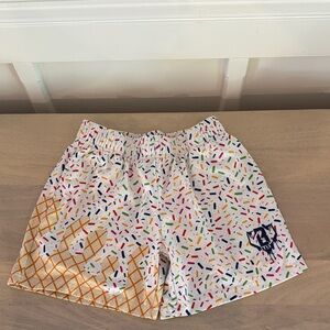 Colorful Sprinkle Pattern Kids Casual Shorts
